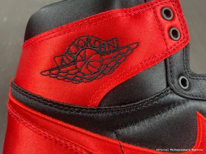 Official Maikesneakers FD4810-061 OG Satin WMNS Bred High Air Jordan 1 0716
